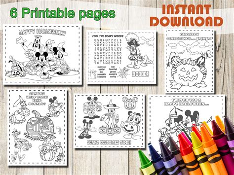 mickey and minnie halloween coloring pages - Karey Mcneely