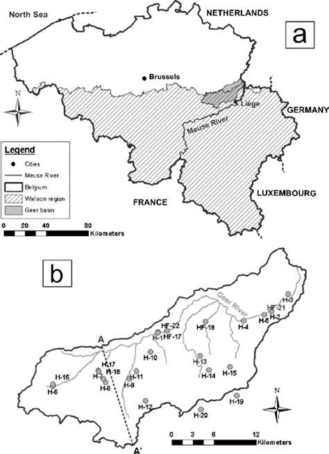 geer basin location   geological cross section  fig