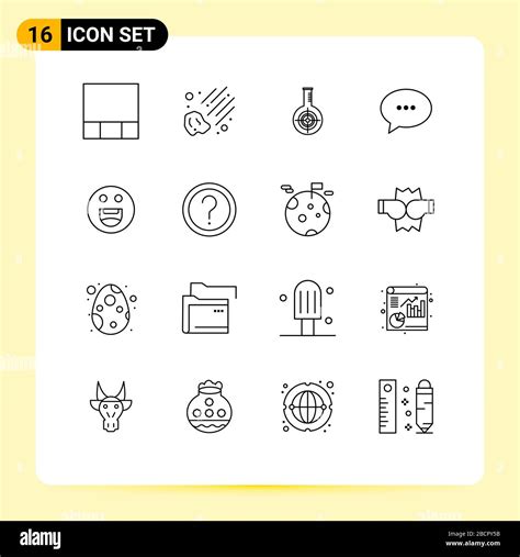 Thematic Vector Outlines And Editable Symbols Of Customer Happy