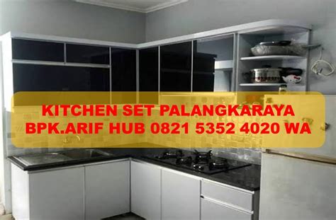 Jasa Pembuatan Kitchen Set Palangkaraya Profesional