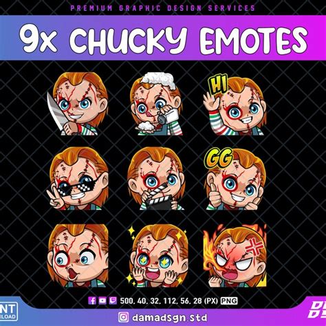 Twitch Gremlin Emote Etsy Uk