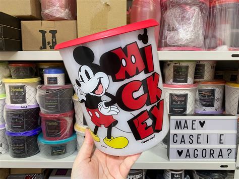 Tupperware Instant Nea M Gica Feij O Mickey Kg M E Casei E Agora