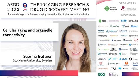 Sabrina Buettner At Ardd Cellular Aging And Organelle Connectivity