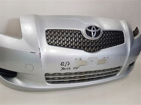 TOYOTA YARIS II 06 09 PRZEDNI ZDERZAK KOMPLETNY 7448572520