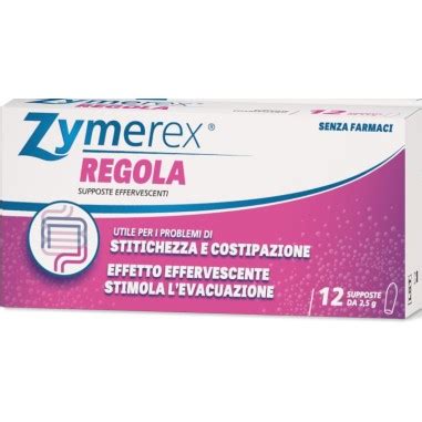 Zymerex Regola Supposte Effervescenti