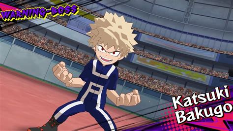 My Hero Academia Ultra Impact Part 15 Boss Katsuki Bakugou Sports