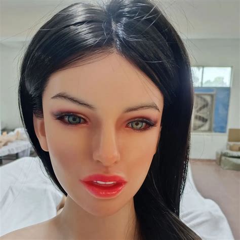 High Quality Adult Sex Dolls Head With Implanted Hair