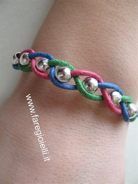 Bracelet Tutorial Braccialetti Intrecciati Braccialetti Bracciali