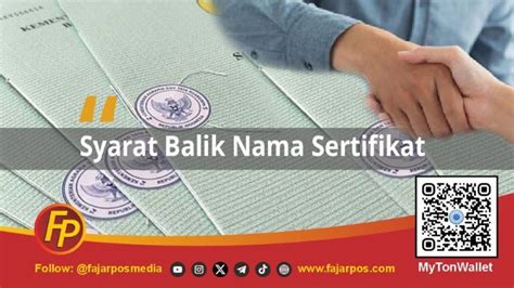 Simak Rincian Harga Dan Syarat Balik Nama Sertifikat Tanah