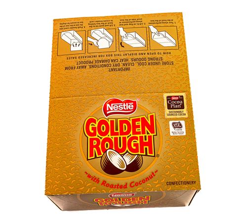 Nestle Golden Rough Box 48 X 20g Nestle Milk Chocolate Toasted