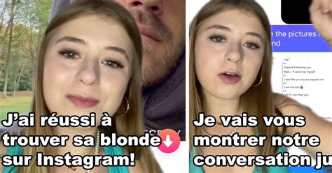 La Québécoise qui a exposé le gars qui trompe sa blonde sur Tinder a retracé sa blonde pour tout