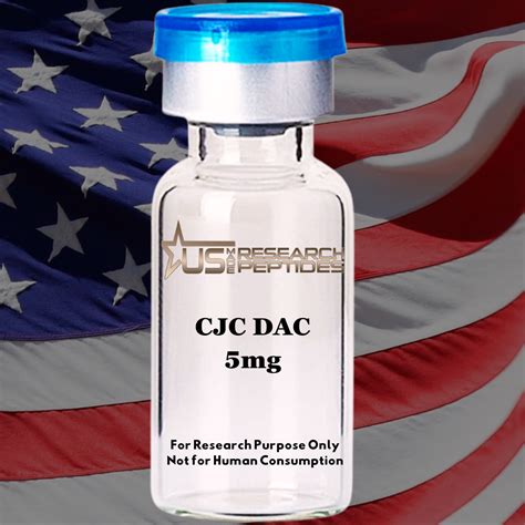 CJC 1295 With Dac 5mg USA Made Research Peptides