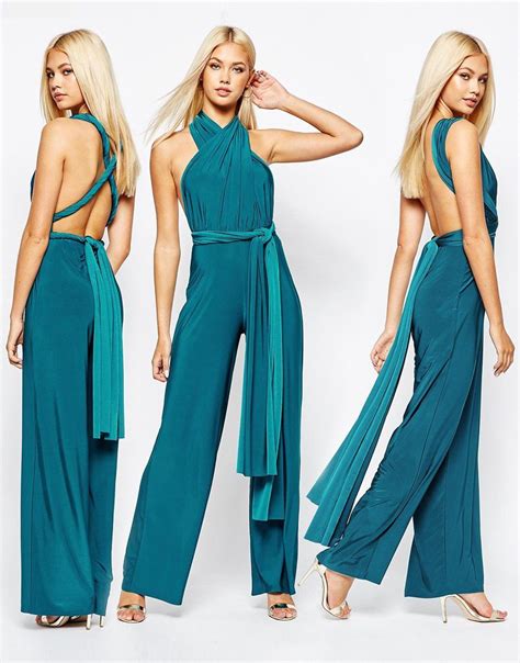 Missguided Multiway Jumpsuit At Moda Estilo Ropa Ropa De Moda