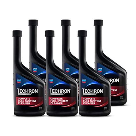 Chevron 65740 Case Techron Concentrate Plus Fuel System Cleaner 20 Oz Pack Of 6