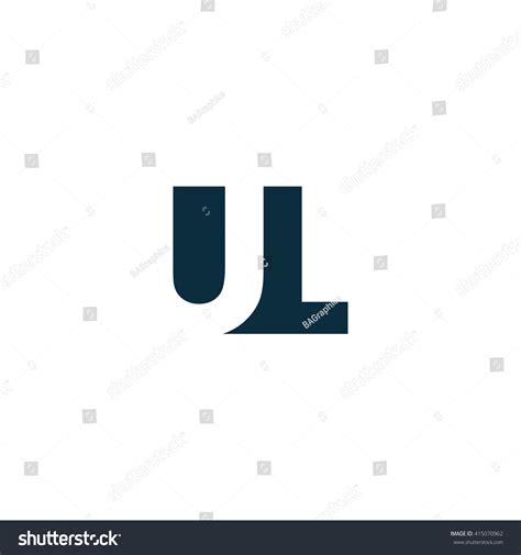 Ul Logo Vector Graphic Branding Letter Stock Vector (Royalty Free) 415070962 | Shutterstock