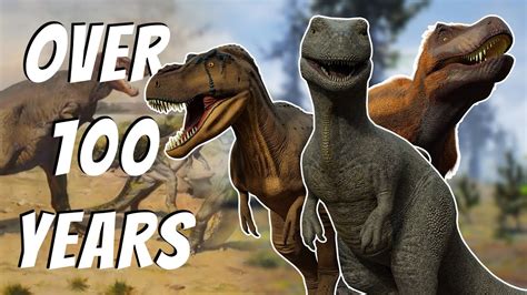 Evolution Of T Rex In Paleoart Youtube