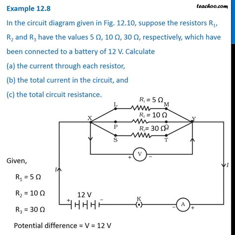 The Following Diagram Shows Resistors In A Circuit