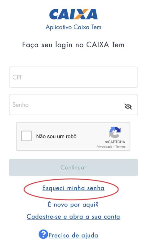 Como Recuperar A Senha Do Caixa Tem Guia Atualizado