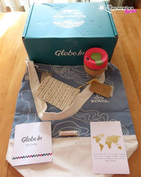 April 2017 GlobeIn Artisan Box Subscription Box Review Eco To Go