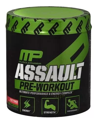 Suplemento En Polvo Muscle Pharm Assault Pre Workout Pre Workout