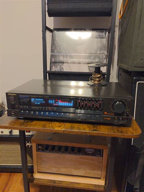 Technics Sa R330 1989 Black Reverb