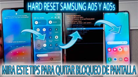 Hard Reset Samsung A A S Quitar El Pin Patron Huella Desbloquear La