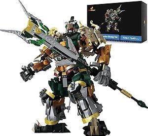 JMBricklayer Mechs Building Toy Set Robot Mech Action Figure With