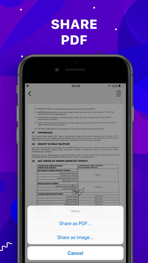 iPhone için Scanner Scan PDF Documents İndir