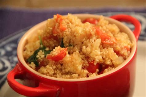 Receita De Risoto De Quinoa Tomate E Queijo Boomi