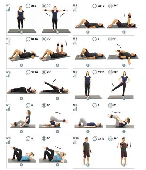 An Image Of A Woman Doing Exercises On Her Stomach And Chest With The