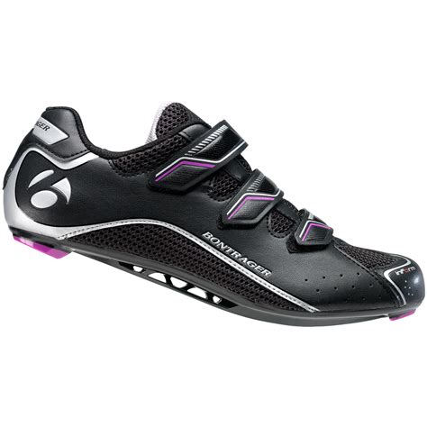 Damskie Buty Rowerowe Szosowe Bontrager Race Road Black Buty Rowerowe