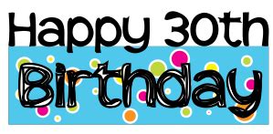 30th birthday images clip art 20 free Cliparts | Download images on ...