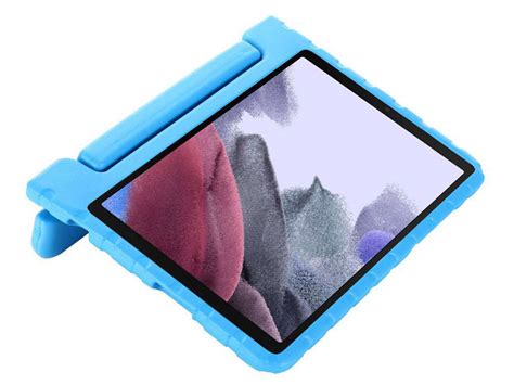 Galaxy Tab A7 Lite 2021 Hoesje Kinder Kids Case Blauw