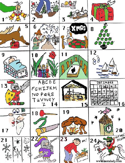 Christmas Rebus Puzzles