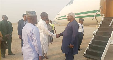 Assylum Sierra Leones Former President Ernest Bai Koroma Arrives