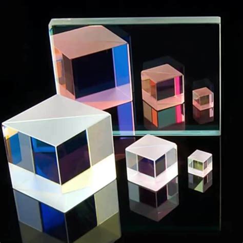 Manufacturer X Mm Optical Glass Cube Dispersion Beam Splitter