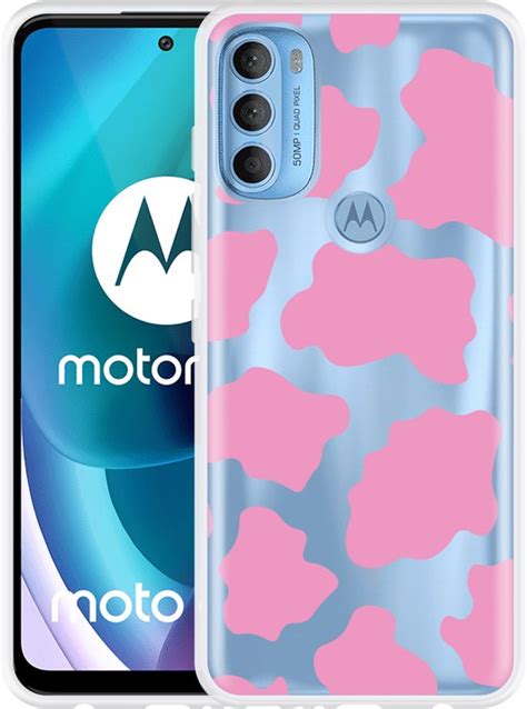 Motorola Moto G Hoesje Roze Koeienvlekken Designed By Cazy Bol