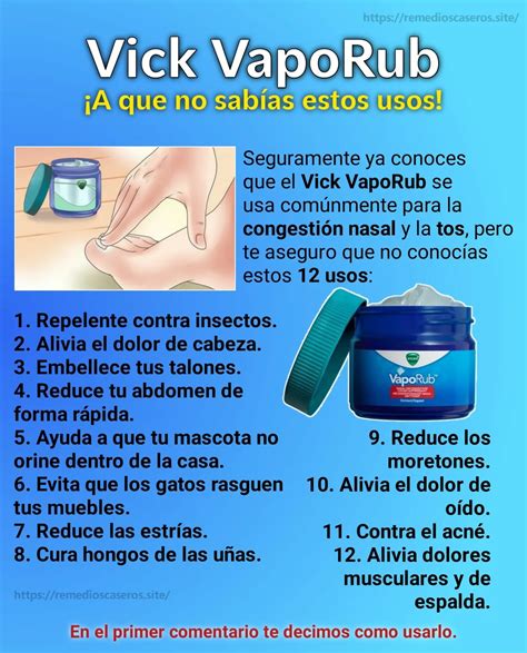 12 Usos que no conocías del Vick VapoRub Leonor s Dreams