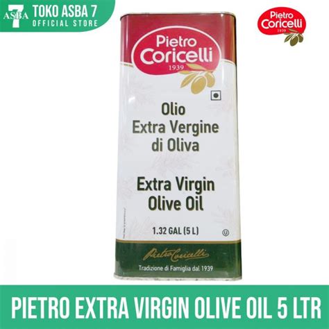 PIETRO EXTRA VIRGIN OLIVE OIL 5 LTR Asba Jaya Berkah