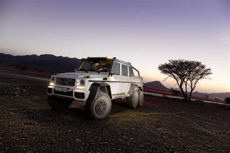 6x6 Mercedes Benz G63 Amg Pics Aplenty Autoevolution