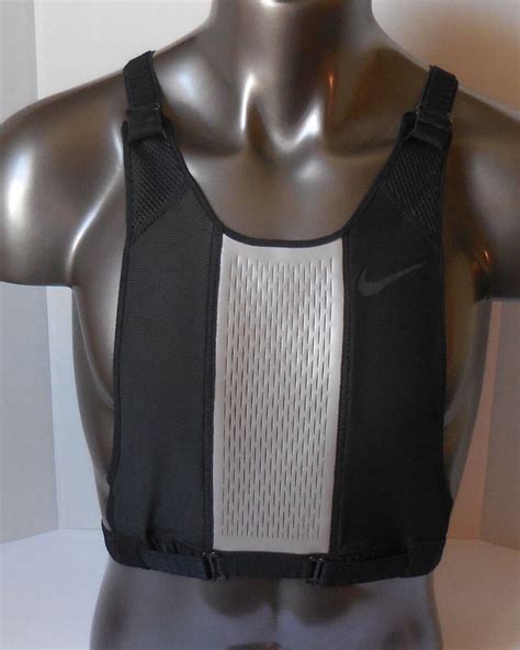 Nike Reflective Running Bib Vest Adult Unisex Black Silver Silver One Size For Sale Online Ebay