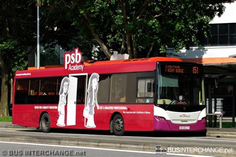 Bus 151 SBS Transit Scania K230UB SBS8647H Bus Interchange