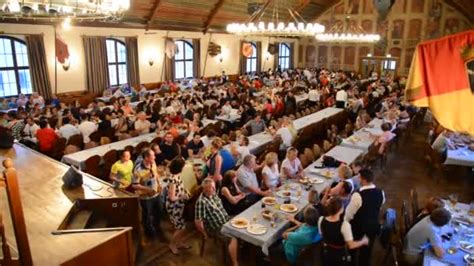 Interior of famous Hofbrauhaus - Munich, Germany — Stock Video ...