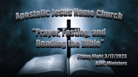 Apostolic Jesus Name Church Live Friday Night Youth Youtube