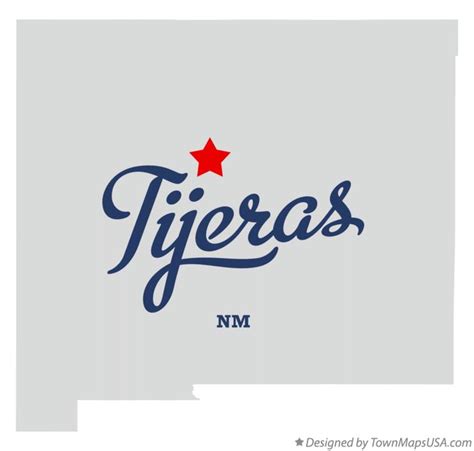 Map of Tijeras, NM, New Mexico