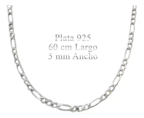 Cadena Cartier De Plata Ley 925 De 5mm Diamantada