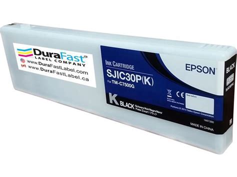 Epson C S Tm C G Consumables Sjic P K Gloss Black Ink