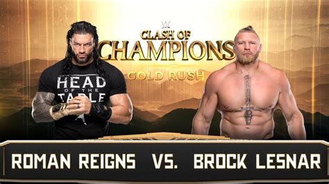 Wwe 2k23 Roman Reigns Vs Brock Lesnar Fight 12 01 2024 Wwe 2k23