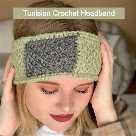 Tunisian Crochet Headband Pattern