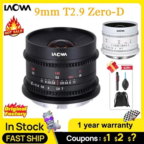 Venus Optics Laowa 9mm T2 9 Zero D Cine Lens For Canon Rf For Sony E